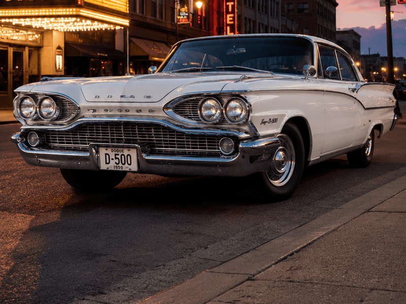 1959 Dodge D-500 - Theater Dusk auto wallpaper