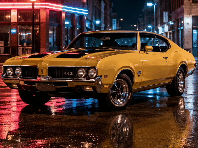 1969 Oldsmobile 442 auto wallpaper