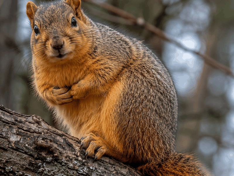Fox Squirrel critters wallpaper