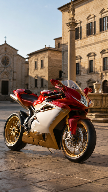 MV Agusta F4 Style - Italy motorcycles wallpaper