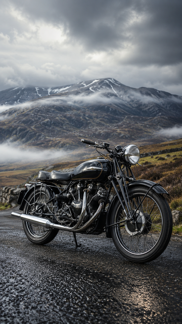 Vincent Black Shadow Style - United Kingdom motorcycles wallpaper